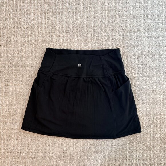 Athleta Salutation Stash Skort 14.5" - Black, Size S - Picture 2 of 4